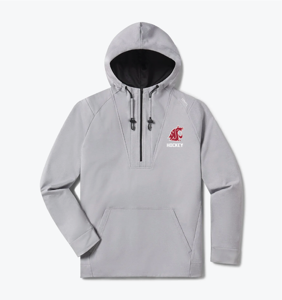 UNRL Crossover Half-Zip Hoodie - WSU