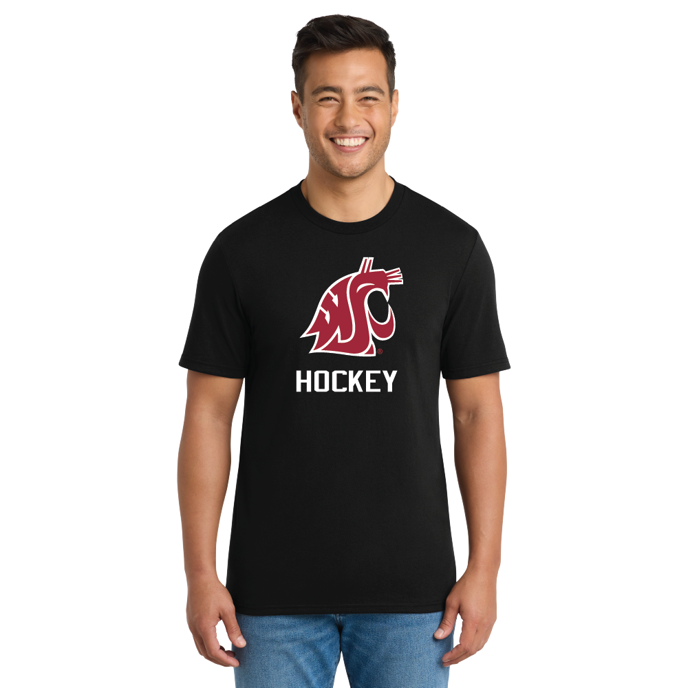Port & Co SS Tri-Blend Tee - WSU