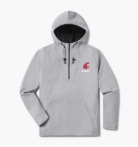 UNRL Crossover Half-Zip Hoodie - WSU