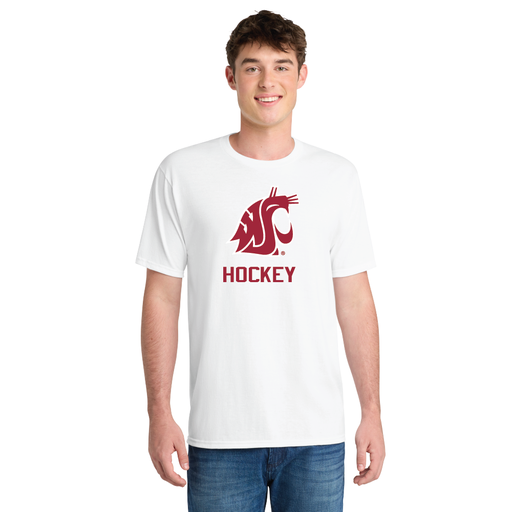 Port & Co SS Performance Bleed Tee - WSU